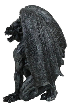 Winged Horned Devil Gargoyle Statue 6.25" Tall Notre Dame Evil Warden Gargoyle-7