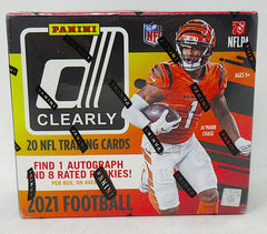 2021 Panini Donruss Clearly Football Box (Hobby) (4/5)-1