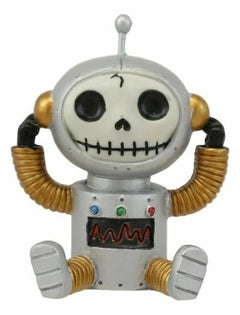 Furrybones Gadget The Skeleton Retro Robot Costume Monster Collectible Figurine-6