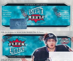 2005/06 Fleer Ultra Hockey HUGE 24ct Retail Box--Sidney Crosby, Ovechkin RC Year-1