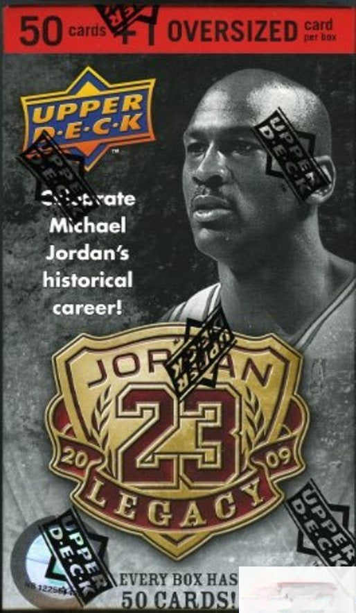 2009/10 UD Michael Jordan LEGACY Factory Sealed Box-Look for $10,000 1/1 AUTOS!-1