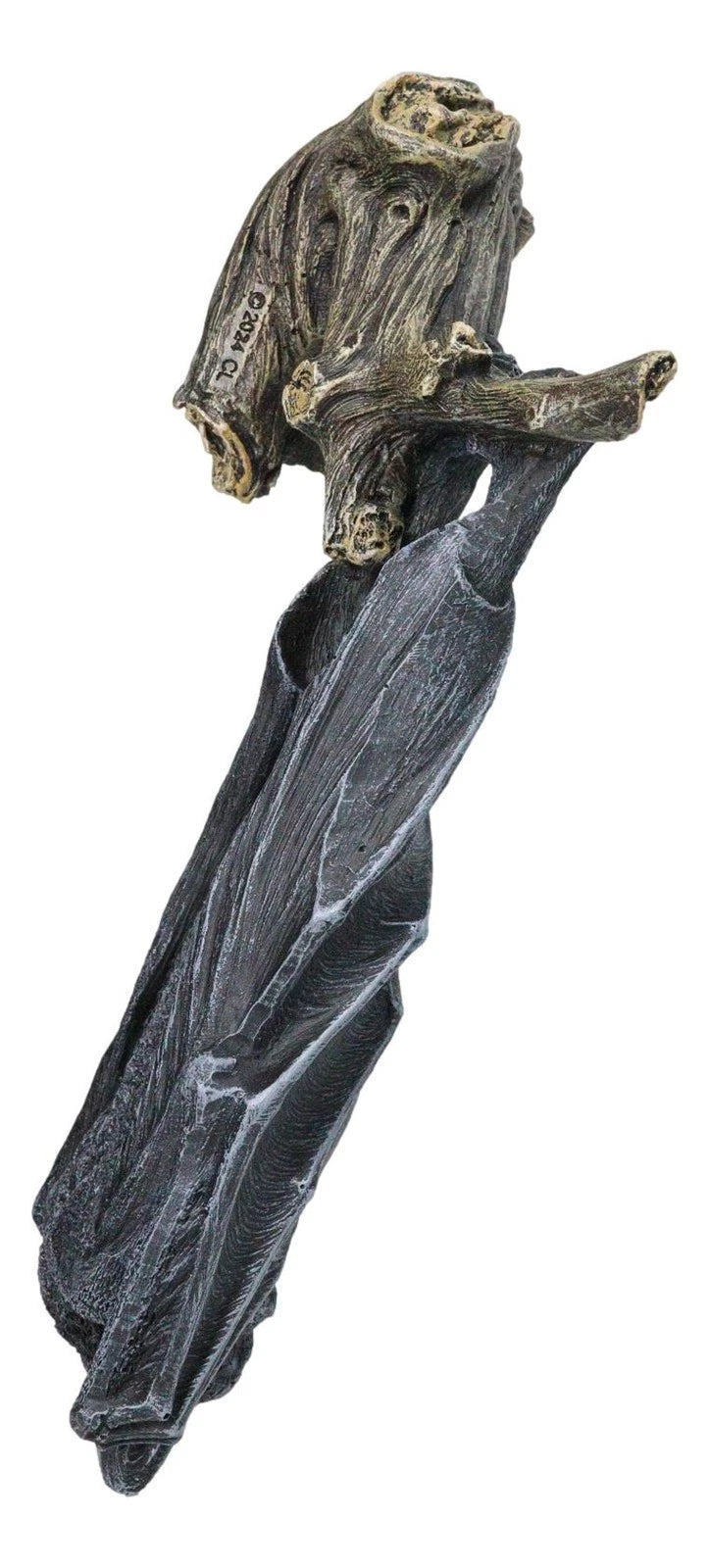 Nocturnal Sleeping Bat Wrapped In Wings On Tree Branch Wall Decor Figurine-9