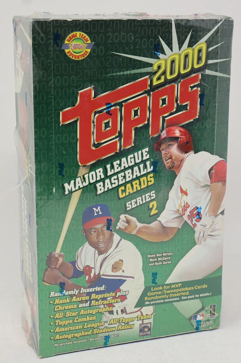 2000 Topps Baseball Series 2 Jumbo Box (HTA) (12/40)-1