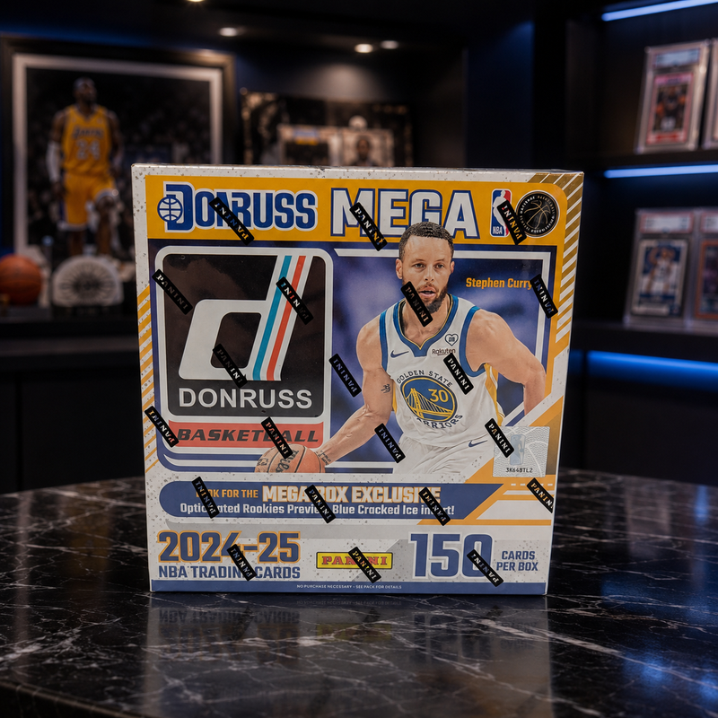 Donruss Basketball Cards 2024-25 Panini NBA Mega Box, Factory Sealed, 150 Cards, 10 Packs, Rated Rookies, Inserts And Parallels Possible-1