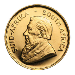 Sudáfrica (1/10 oz) Krugerrand de oro - Año aleatorio-1