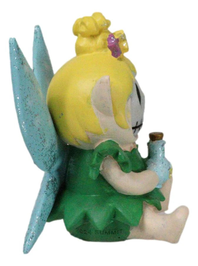 Furrybones Tinker Bell Fairy With Pixie Dust Skeleton Figurine Furry Bones-9