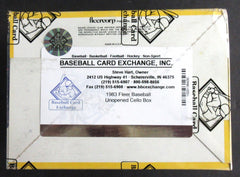 1983 Fleer Baseball Unopened Cello Box (BBCE)-6