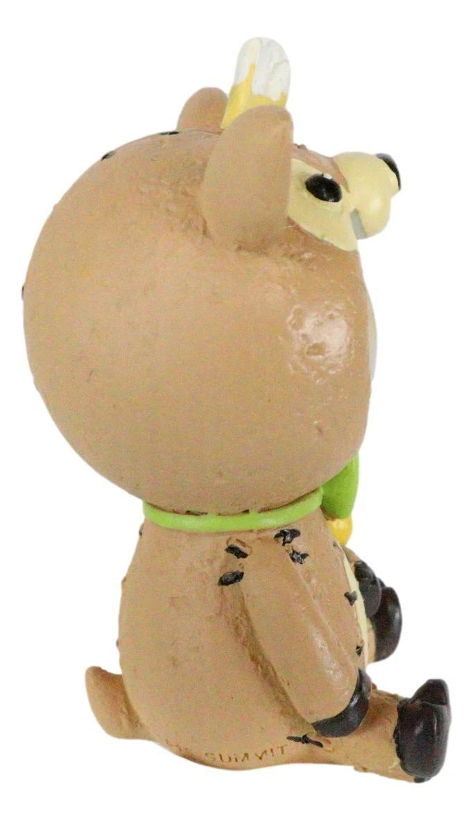 Furrybones John The Reindeer Skeleton Figurine 2.75"H Christmas Decor-8
