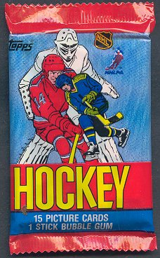 1984/85 Topps Hockey Unopened Pack-1