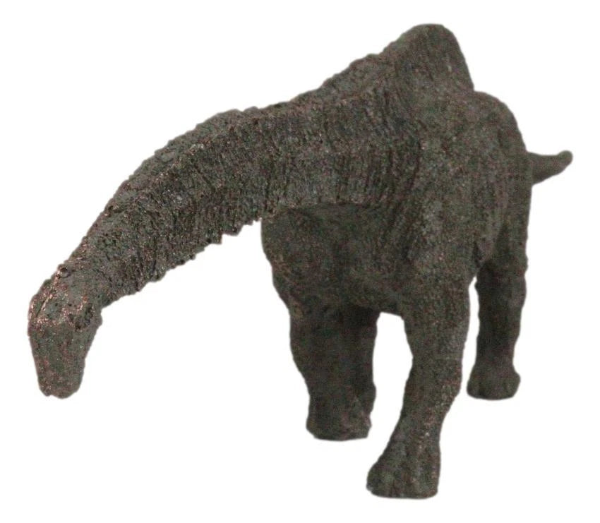 14"L Realistic Jurassic Era Sauropod Dinosaur Gigantic Brontosaurus Figurine-8