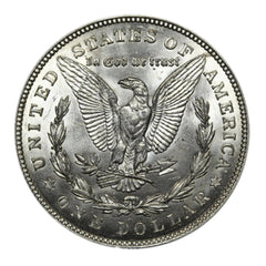 1921 90% Silver Morgan Dollar Brilliant Uncirculated-3