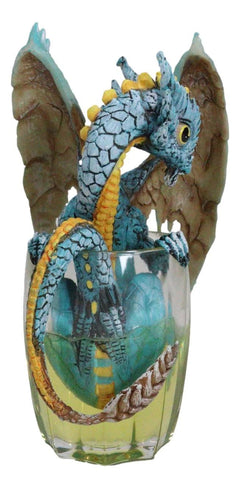 Drunken Whiskey Spirit Dragon Statue Medieval Renaissance Fantasy Decor Figurine-8