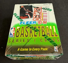 1993/94 Fleer Basketball Series 1 Box (36/15)-1