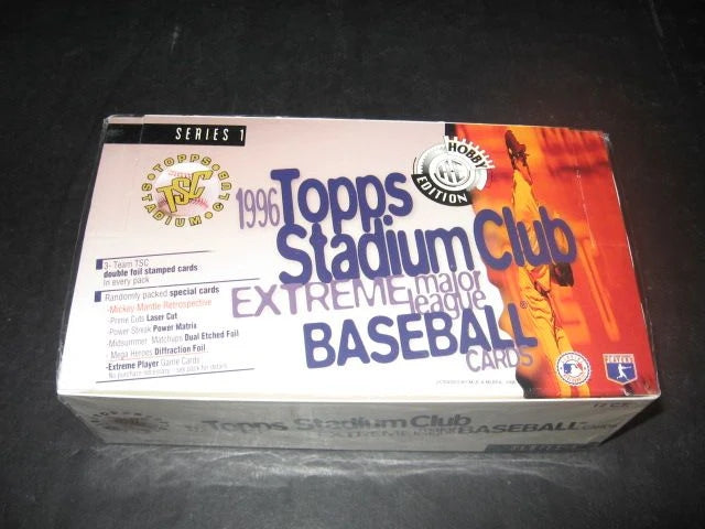 1996 Topps Stadium Club Baseball Series 1 Jumbo Box (Hobby) (12/20)