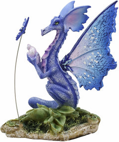 Magical Indigo Fairy Dragon by Amy Brown 'Possibilities' Fantasy Figurine-7