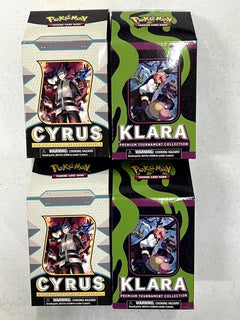 Pokemon Cyrus and Klara Premium Tournament Collection SEALED DISPLAY! 28 Packs!-1