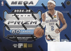 2024/25 Panini PRIZM Basketball Sealed MEGA Box-14 EXCLUSIVE RED ICE PRIZMS!-1