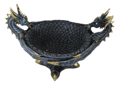 Figura decorativa de popurrí con forma de frutero de Dragones Dobles, 30 cm de ancho-10
