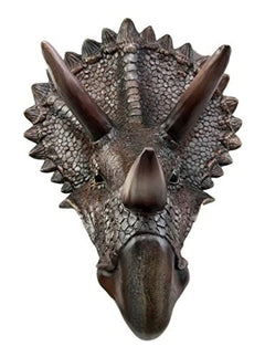 Jurassic Triceratops Wall Head Large 15.25" H Hanging Wall Decor Plaque-9