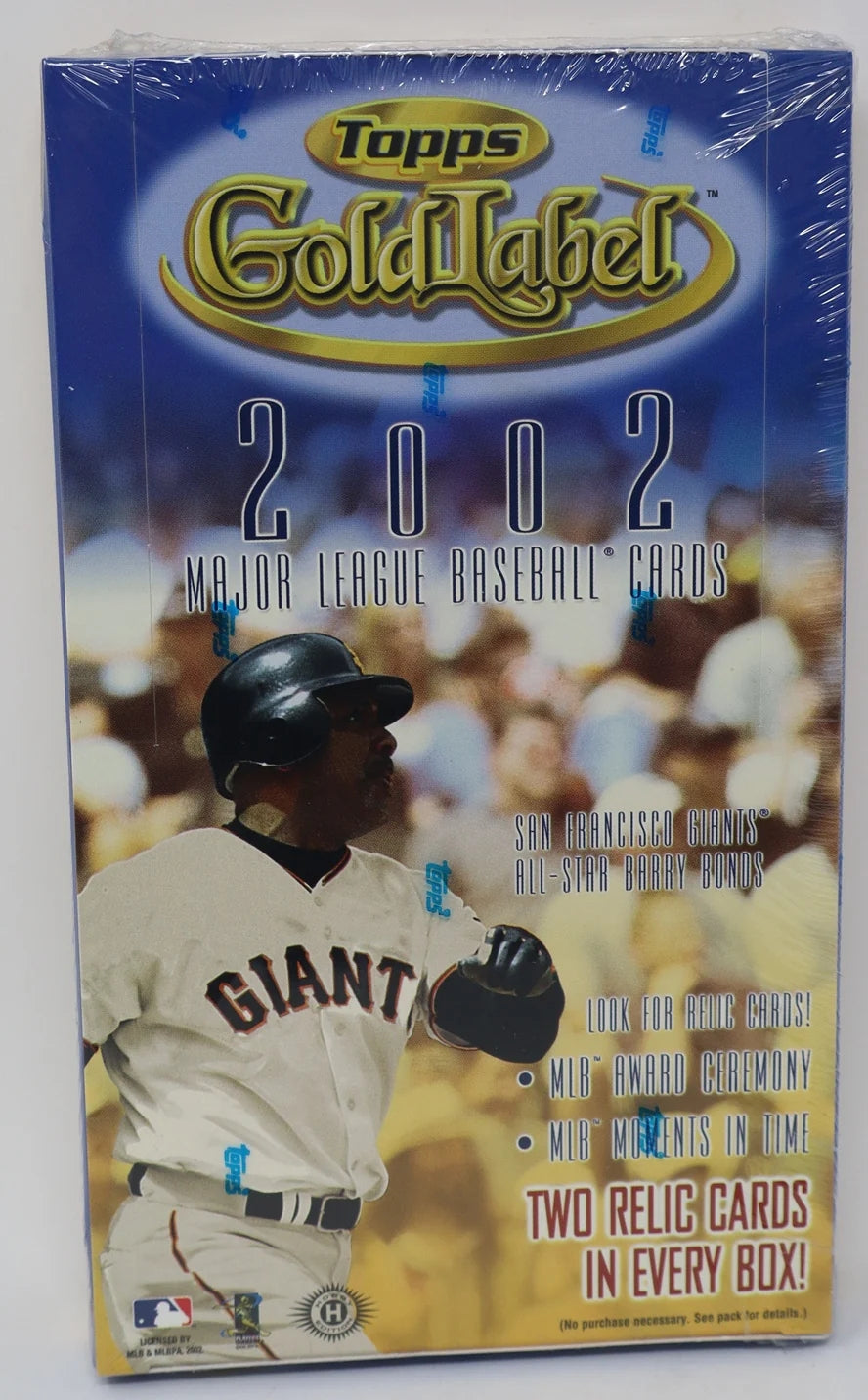 2002 Topps Gold Label Baseball Box (Hobby) (18/4)-1
