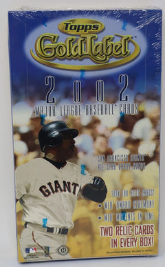 2002 Topps Gold Label Baseball Box (Hobby) (18/4)-1