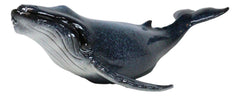 Large Nautical Ocean Marine Baleen Blue Humpback Whale Swimming Figurine 17"L-9