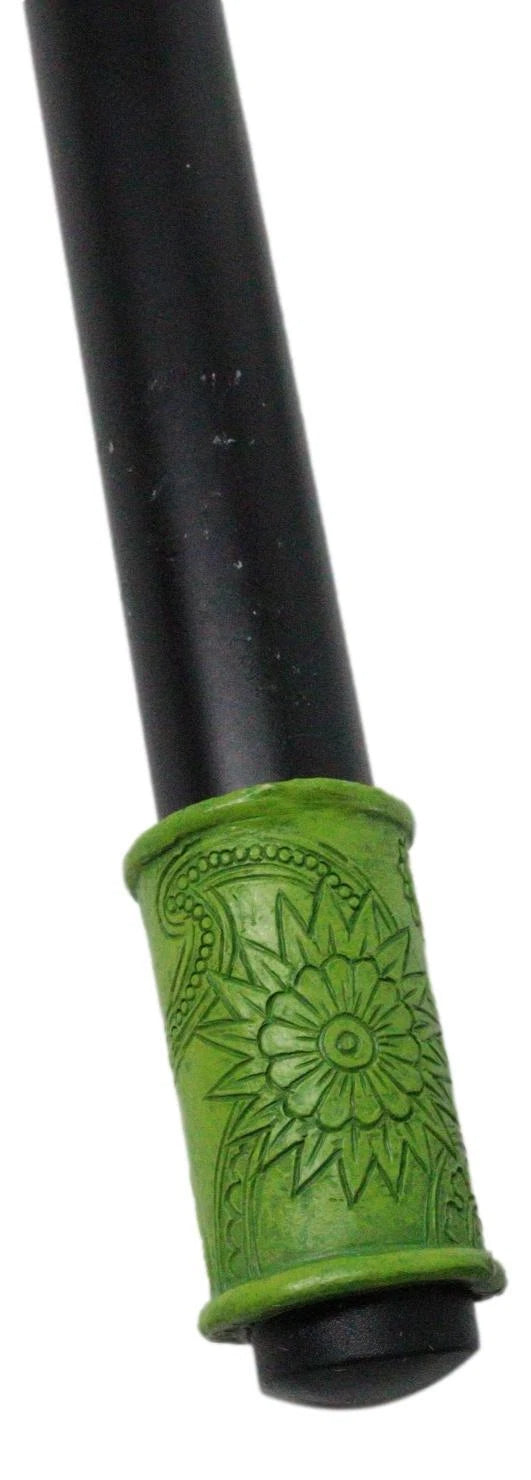 Green Roswell UFO Alien Extra Terrestrial Decorative Cosplay Prop Swagger Cane-11
