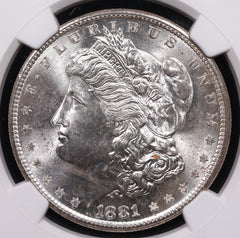 Dólares de plata Morgan NGC/PCGS Calidad MS-65-2