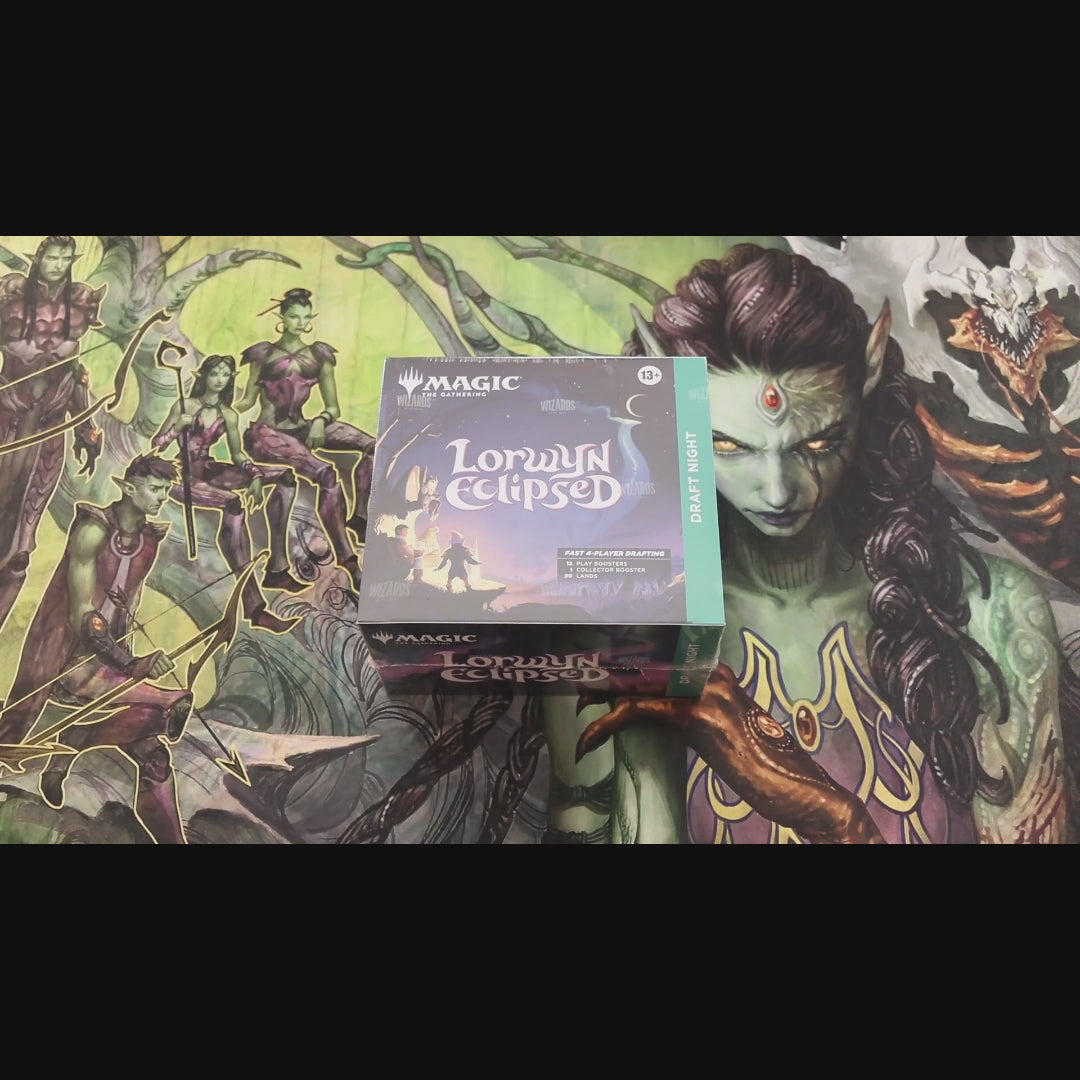 Magic: The Gathering Lorwyn Eclipsed ECL Draft Night Box, 12 Play Boosters and 1 Collector Booster, English Factory Sealed Four-Player Pick-Two Draft Kit, TCG Trading Card Game Set for Drafting, Deck Building and Pack Opening, Great Gift for Collectors-3