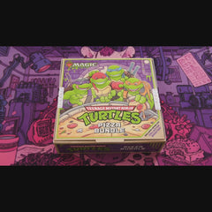 Magic: The Gathering Teenage Mutant Ninja Turtles TMT Pizza Bundle, Leonardo Raphael Donatello & Michelangelo, 9 Play Boosters and 1 Collector Booster, English Factory Sealed TCG Collectible Trading Card Game Gift-3