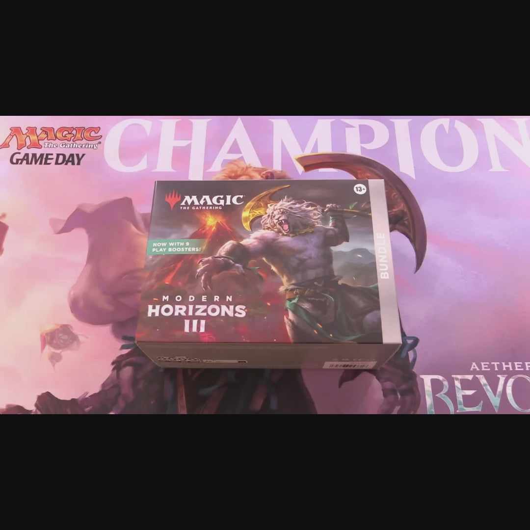 Magic: The Gathering Modern Horizons 3 MH3 Bundle, 9 Play Booster Packs, Powerbalance Foil Promo, English Factory Sealed TCG Trading Card Set for Drafting, Deck Building, Collecting and Pack Opening, Great Gift for Collectors-2