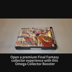 Magic: The Gathering FINAL FANTASY FIN Kefka Omega Collector Booster, 1 Pack 15 Cards, English Factory Sealed Collector Gift-2