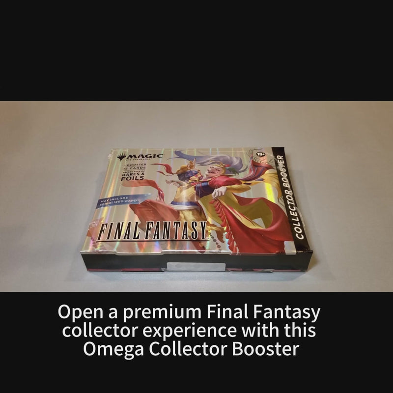 Magic: The Gathering FINAL FANTASY FIN Kefka Omega Collector Booster, 1 Pack 15 Cards, English Factory Sealed Collector Gift-2