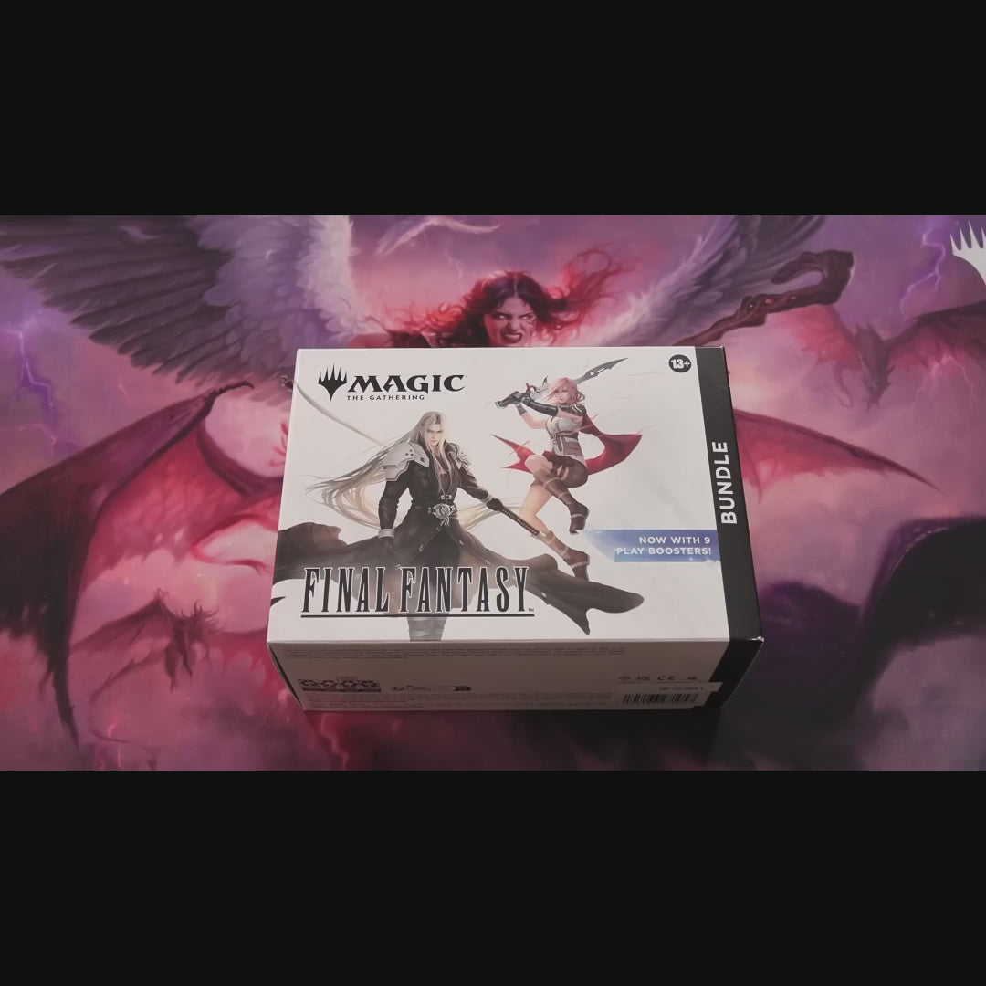 Magic: The Gathering FINAL FANTASY FIN Sephiroth & Lightning Bundle, 9 Play Boosters, English Factory Sealed, Great Gift for Collectors-3