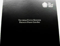 Conjunto de 14 monedas de colección premium ejecutivas de la Royal Mint de 2014-2