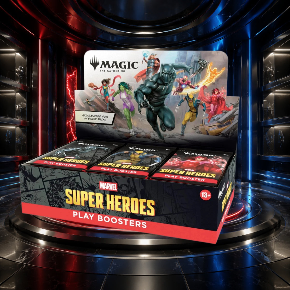 Magic: The Gathering Marvel Super Heroes MSH Play Booster Box, 30 Packs, English Edition, Factory Sealed, Great Gift for Collectors-2