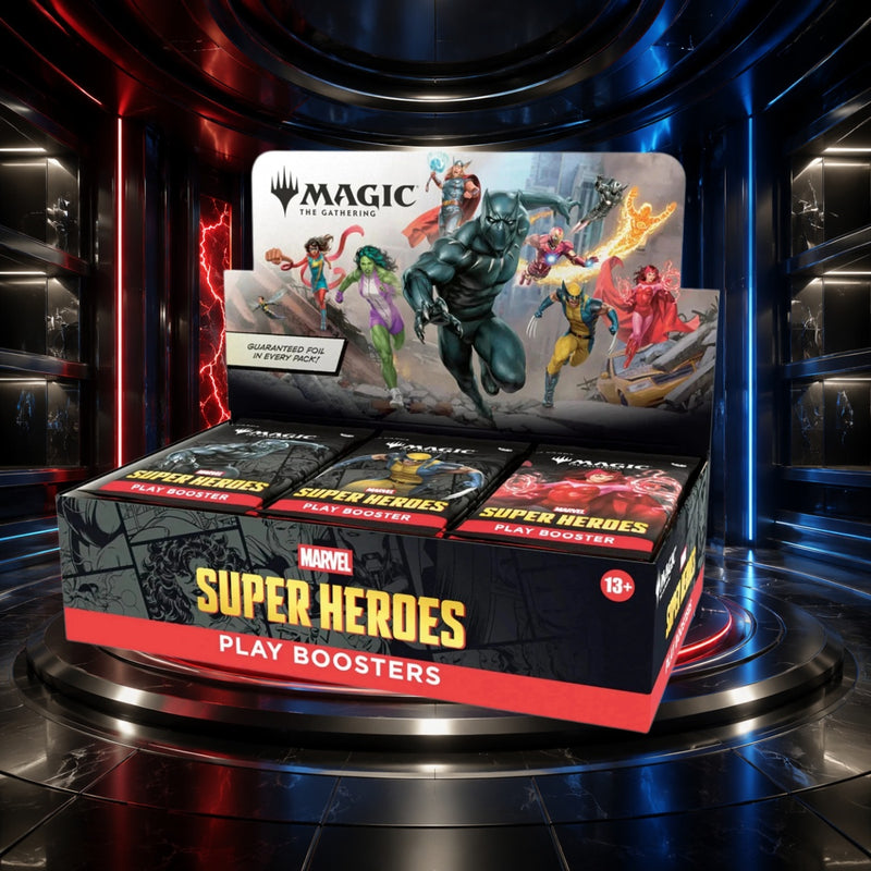 Magic: The Gathering Marvel Super Heroes MSH Play Booster Box, 30 Packs, English Edition, Factory Sealed, Great Gift for Collectors-2