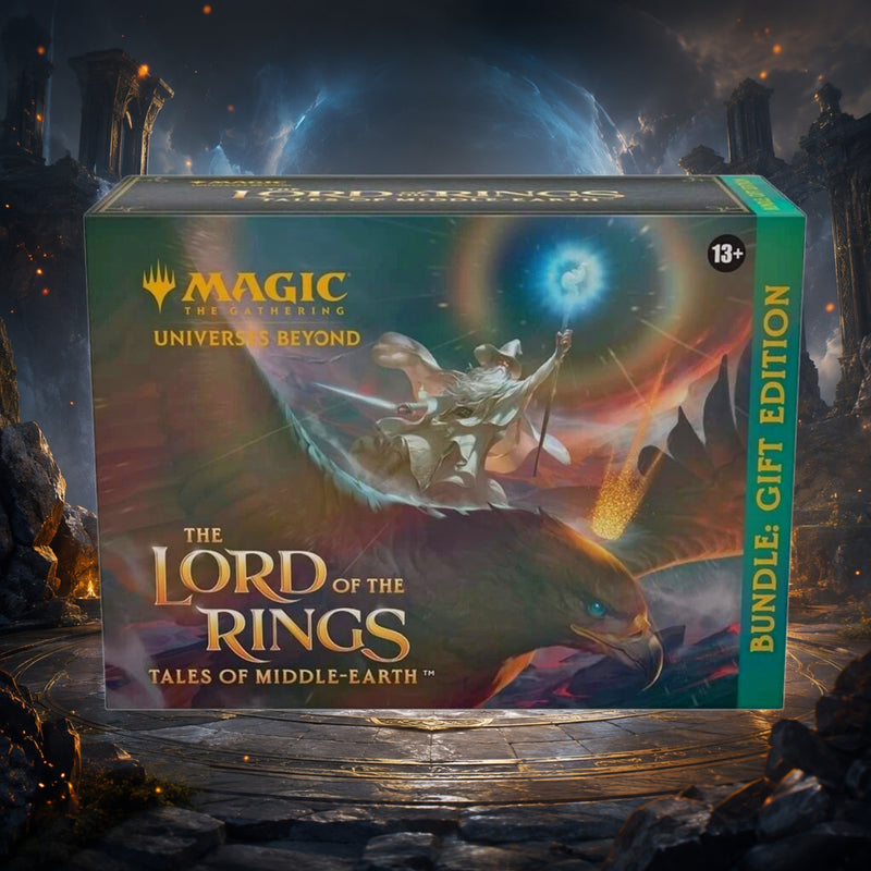 Magic: The Gathering The Lord of the Rings Tales of Middle-earth LTR Frodo & The One Ring Gift Bundle English Factory Sealed Collector Gift-3
