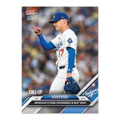 Graded 10 River Ryan DEBUT 2024 MLB TOPPS NOW Card 459 RC Rookie Card-3