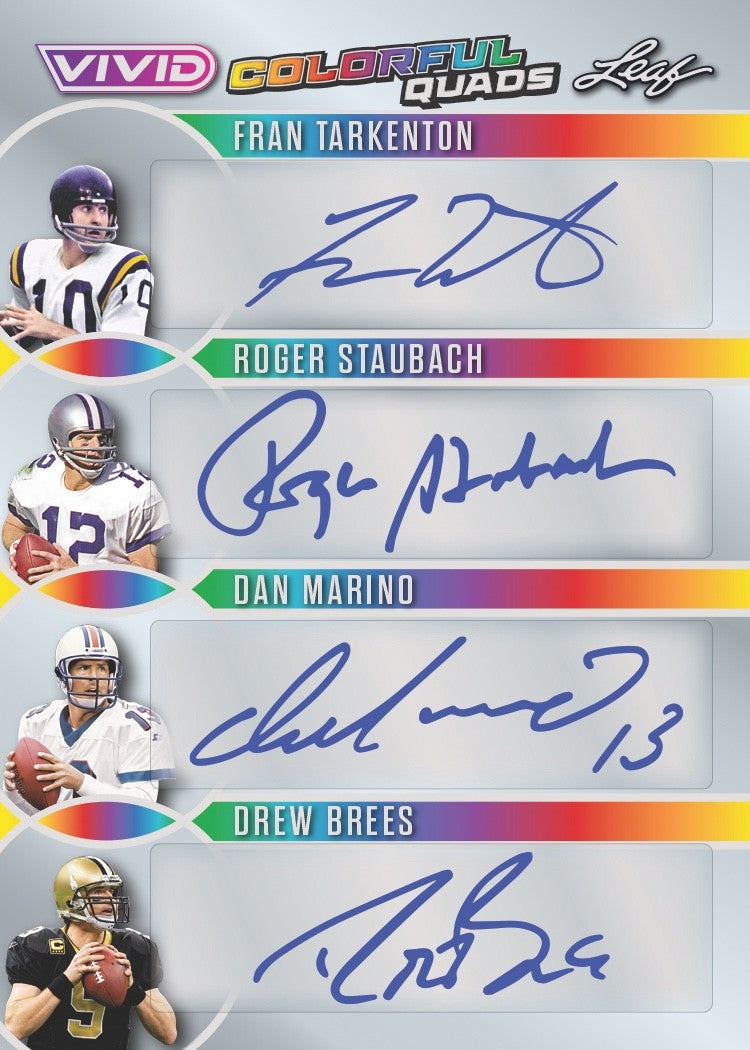 2025 Leaf Vivid Football Factory Sealed Hobby Box-5