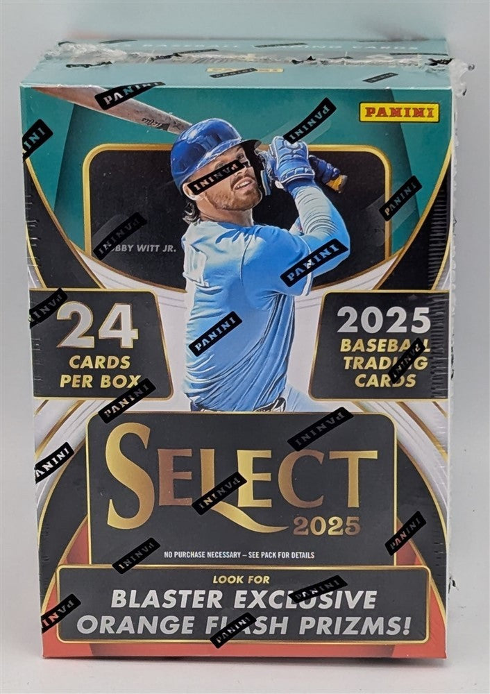 Factory Sealed Blaster Box 2025 Panini Select MLB Baseball Cards