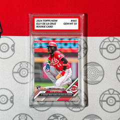 GRADED 10 Elly De La Cruz (RC) Rookie Card 2024 MLB TOPPS NOW #465-1