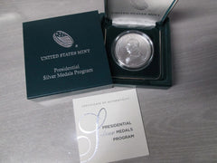 US Mint Presidential .999 Fine Silver 1oz. Medal Coin _ John Tyler-3