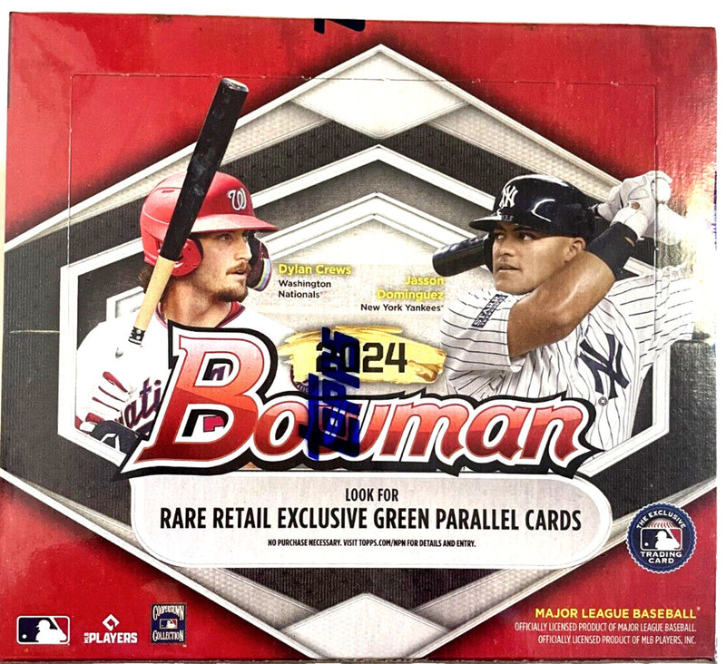 2024 Bowman Baseball Factory Sealed Retail Box-1
