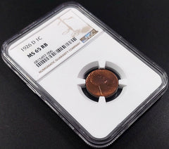 1926 D Lincoln Cent certified MS 65 RB by NGC! Hard to find!-4