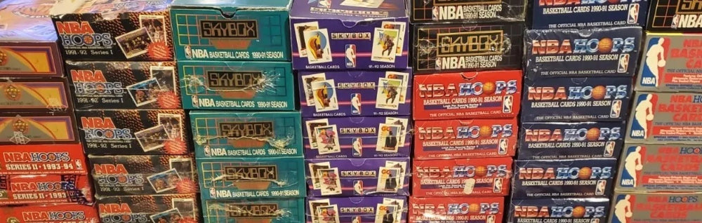 Lot of 55+ Vintage Basketball Cards In Factory Sealed Unopened NBA Packs Jordan-10