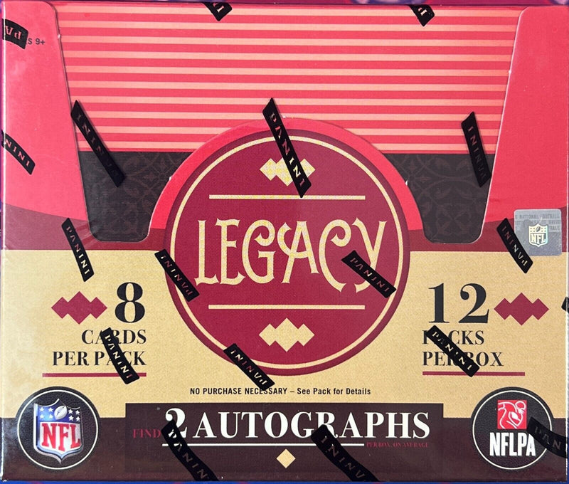 2023 Panini Legacy Football Factory Sealed Hobby Box-1