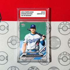 Graded 10 Shohei Ohtani 1st 30/30 Season 2024 MLB TOPPS NOW Card #510-1