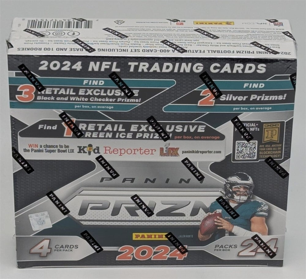 Factory Sealed Retail Box 2024 Panini Prizm NFL Football Cards-1