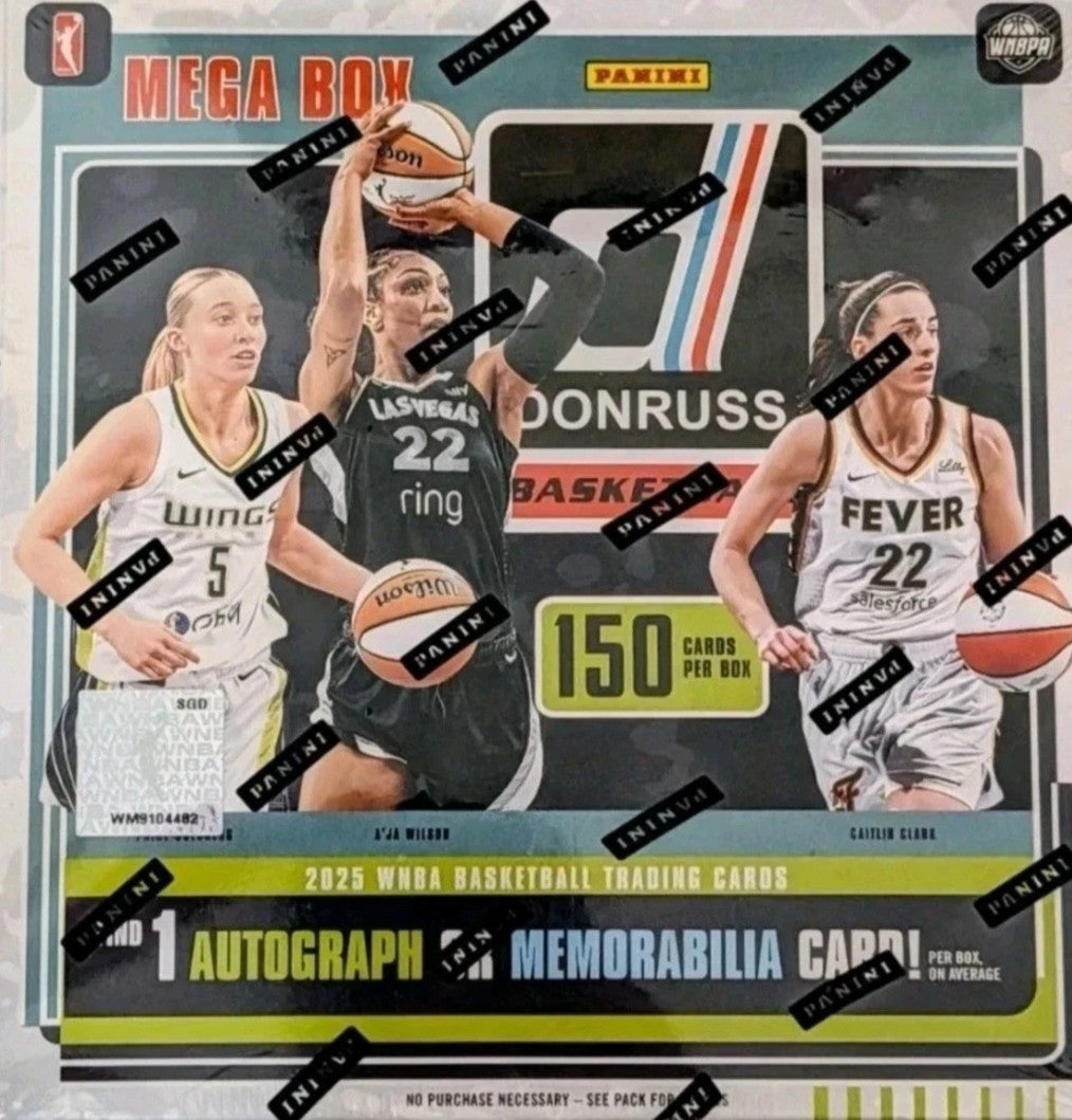 2025 Donruss WNBA Basketball Factory Sealed Mega Box-1